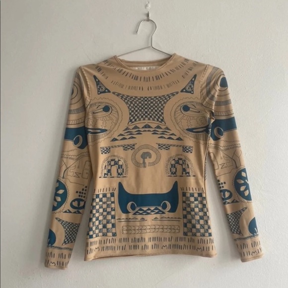 Maison Martin Margiela for H&M - Tromp L'Oeil Tattoo Top - Small - Circa 2012 - Picture 2 of 6